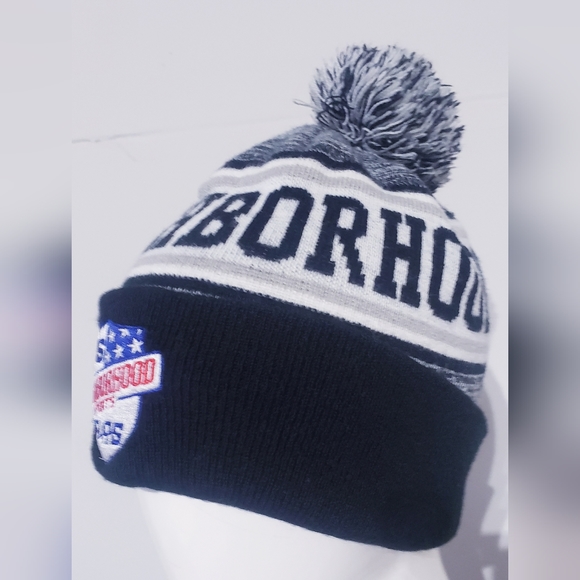 NS Neighborhood Sports Flag Beanie Hat - Picture 2 of 3